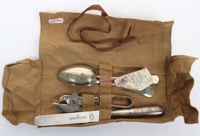 WW1 British Officers Private Purchased Cutlery Set.