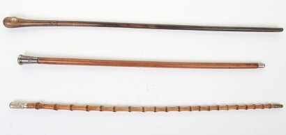3x Regimental Swagger Sticks
