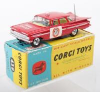 Corgi Toys 439 Chevrolet Impala Fire Chief