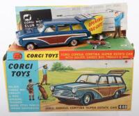 Corgi Toys 440 Ford Consul Cortina Super Estate with golfer and caddie