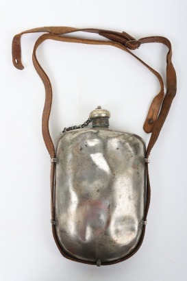 Great War Officers Commercial Pattern Flat Back Type Water Bottle