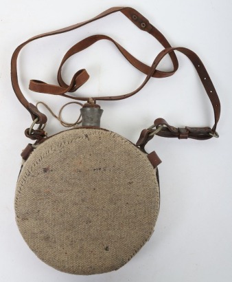 20th Century Commercial Pattern Water Bottle, Used to replicate a American Civil War Confederate Canteen