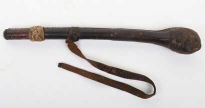 WW1 Period Leather Bound Trench Club