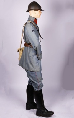 WW1 French Artillery Full Uniform Display - 7