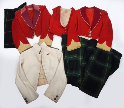 Purvis Collection - Mess Dress Uniforms of Major Robert Walter Purvis 3rd Battalion Gordon Highlanders