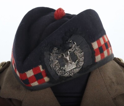 Purvis Collection - Uniform Ensemble of Major Robert Walter Purvis 3rd Battalion Gordon Highlanders - 6