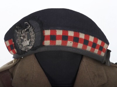 Purvis Collection - Uniform Ensemble of Major Robert Walter Purvis 3rd Battalion Gordon Highlanders - 7