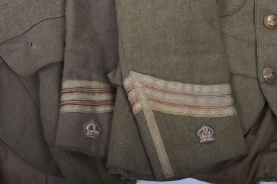 Purvis Collection - Great War Period Cuff Rank Tunics of Major Robert Walter Purvis 3rd Battalion Gordon Highlanders. - 7