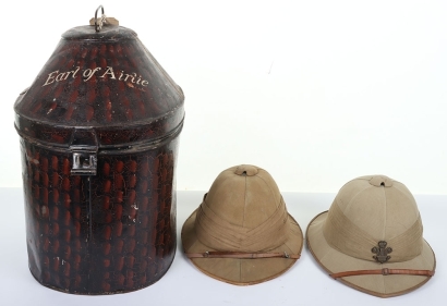 Earl of Airlie Collection - Foreign Service Wolseley Helmets 10th Hussars