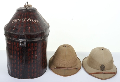 Earl of Airlie Collection - Foreign Service Wolseley Helmets 10th Hussars
