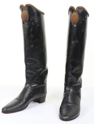 Officers Full Dress Hessian Boots Watkin-Williams 10 th Hussars - 4