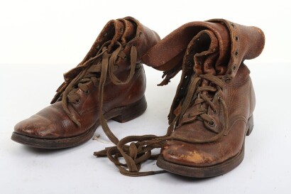 Pair of Brown Leather Boots