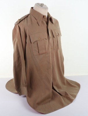 WW2 British Officers Gabardine Shirt. - 4