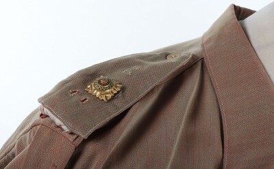 WW2 British Officers Gabardine Shirt. - 5