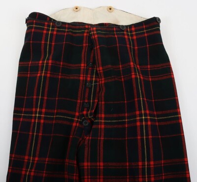 Two Pairs of Cameron Highlanders Officers Trews - 9
