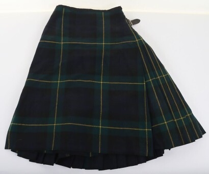 Gordon Highlanders Lt Dubin's Kilt.