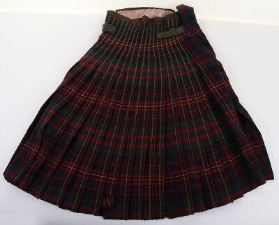 Cameron Highlanders Kilt. - 2