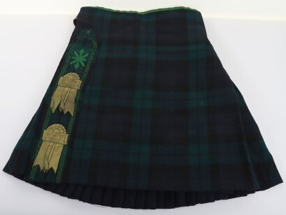 Argyll & Sutherlands Highlanders Pipe Majors Kilt