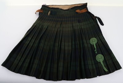 Argyll & Sutherlands Highlanders Pipers Kilt - 3