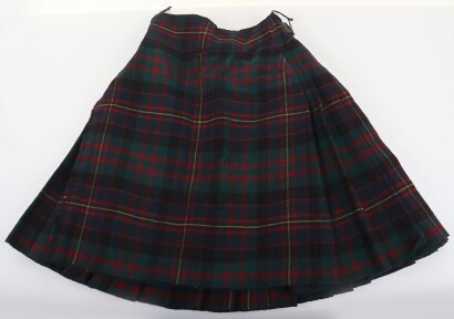 Cameron Highlanders Kilt.