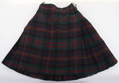 Cameron Highlanders Kilt.