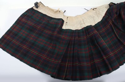 Cameron Highlanders Kilt. - 6