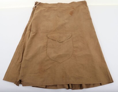 Highlanders khaki kilt,