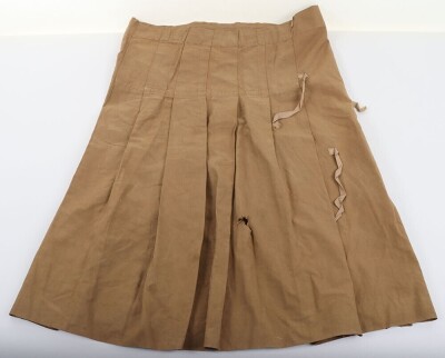 Highlanders khaki kilt, - 2