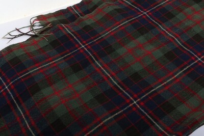 Early Cameron Highlanders Tartan Plaid. - 3