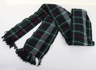 Seaforth Highlanders Tartan Plaid for Pipers.
