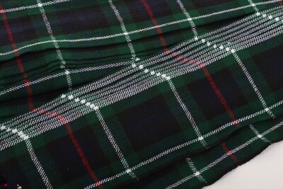 Seaforth Highlanders Tartan Plaid for Pipers. - 4