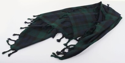 Scottish Black Watch Officers Fly Plaid.