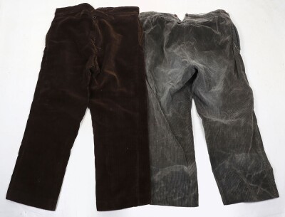 2x Pairs of French Corduroy Trousers - 9