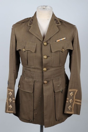 WW1 Royal Engineers Officers Cuff Rank Tunic