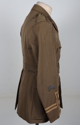 WW1 Royal Engineers Officers Cuff Rank Tunic - 2