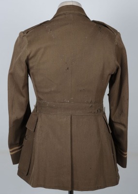 WW1 Royal Engineers Officers Cuff Rank Tunic - 3