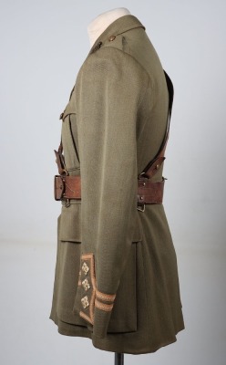 WW1 Royal Army Medical Corps Officers Cuff Rank Uniform Group - 5