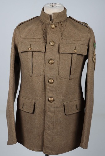WW1 British 02 Pattern Tunic, Lancashire Fusiliers, 55th Division.