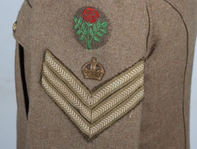 WW1 British 02 Pattern Tunic, Lancashire Fusiliers, 55th Division. - 5