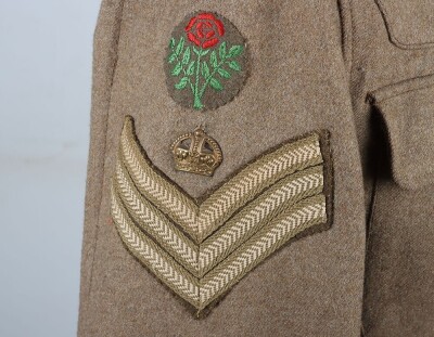 WW1 British 02 Pattern Tunic, Lancashire Fusiliers, 55th Division. - 6