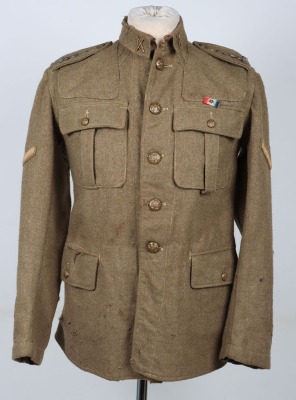 4th Territorial Battalion Royal Welsh Fusiliers 'Old Contemptibles' 02 Pattern Tunic