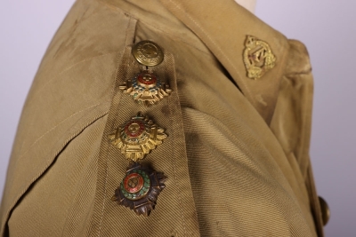 WW1 New Zealand Forces Tropical KD Tunic. - 4