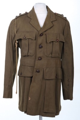 WW1 British Officers Shoulder Rank Tunic.