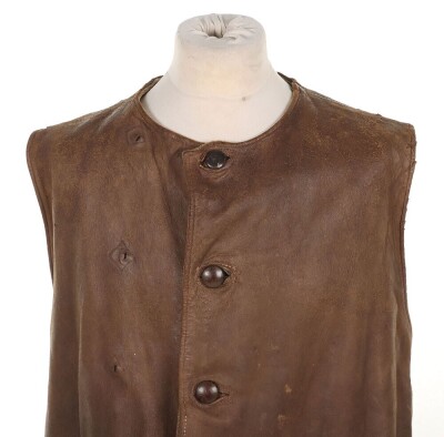 Great War Period British Leather Jerkin. - 2