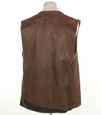 Great War Period British Leather Jerkin. - 6