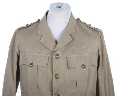 Great War Period Indian Army officers Khaki Drill Tunic. - 2