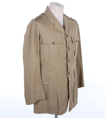 Great War Period Indian Army officers Khaki Drill Tunic. - 6