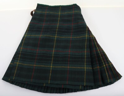 9 th Royal Scots Highlanders Kilt dated 1916