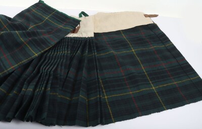 9 th Royal Scots Highlanders Kilt dated 1916 - 5