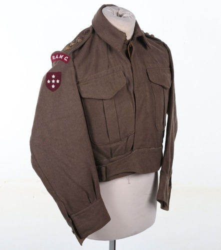 WW2 Royal Army Medical Corps Southern Command Officers War Aid Battle Dress Blouse